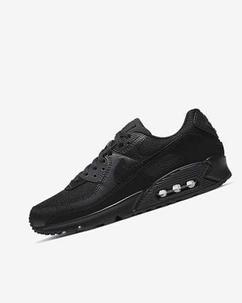Black / Black / Black / Black Men's Nike Air Max 90 Casual Shoes | CA2418