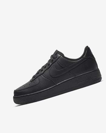Black / Black / Black / Black Women's Nike Air Force 1 '07 Sneakers | CA2982