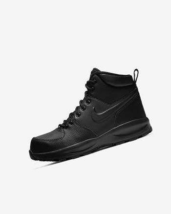 Black / Black / Black Boy Nike Manoa LTR Boots | CA2908