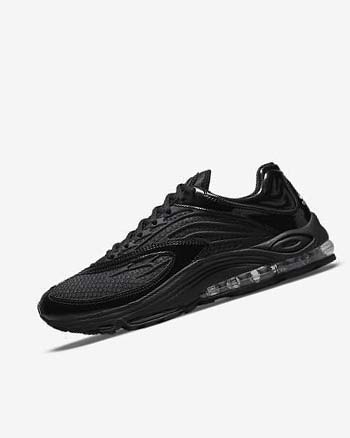 Black / Black / Metal Silver / Black Men's Nike Air Tuned Max Sneakers | CA2452
