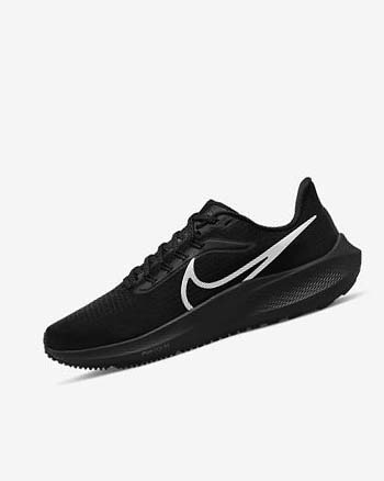Black / Black / Silver / Black Women's Nike Air Zoom Pegasus 39 Running Shoes | CA2776