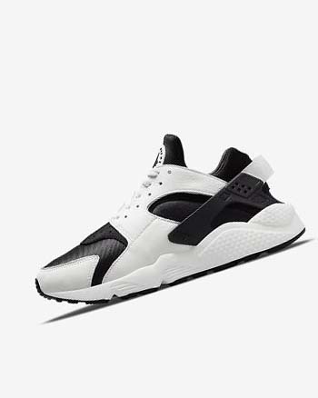 Black / Black / White Men's Nike Air Huarache Sneakers | CA4704