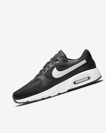 Black / Black / White Men's Nike Air Max SC Sneakers | CA4679
