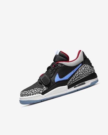 Black / Blue / Red / Grey Boy Nike Air Jordan Legacy 312 Low Basketball Shoes | CA2563