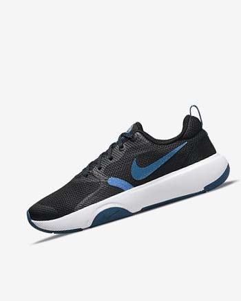 Black / Blue / White Women's Nike City Rep TR Training Shoes | CA3132