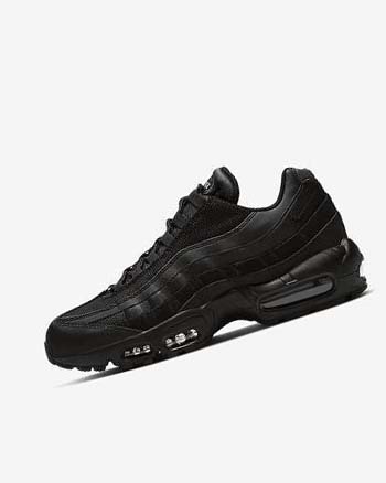 Black / Dark Grey / Black Men's Nike Air Max 95 Essential Casual Shoes | CA2585
