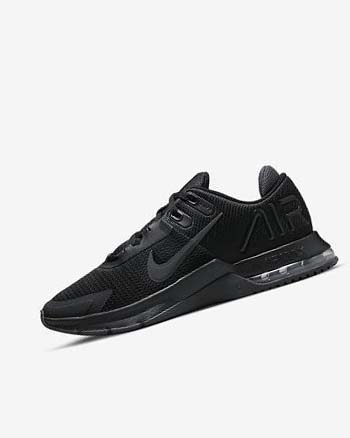 Black / Dark Grey / Black Men's Nike Air Max Alpha Trainer 4 Training Shoes | CA4681
