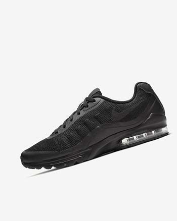 Black / Dark Grey / Black Men's Nike Air Max Invigor Casual Shoes | CA4783