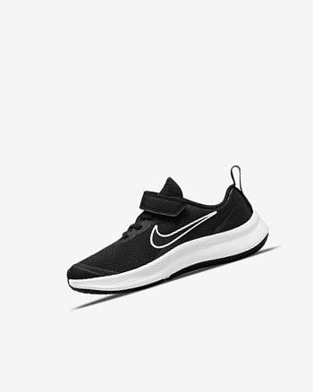 Black / Dark Grey / Dark Grey Boy Nike Star Runner 3 Running Shoes | CA2517