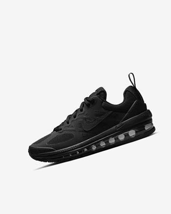 Black / Dark Grey Girls' Nike Air Max Genome Casual Shoes | CA5317