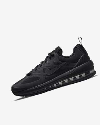 Black / Dark Grey Men's Nike Air Max Genome Casual Shoes | CA2607
