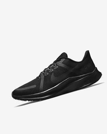 Black / Dark Grey Men's Nike Quest 4 Running Shoes | CA2613