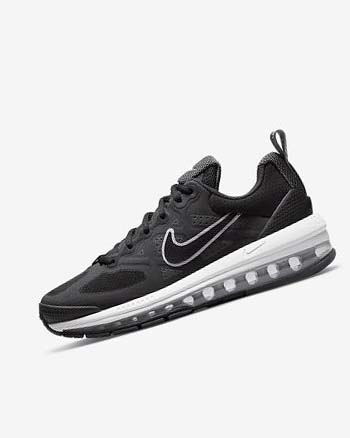 Black / Dark Grey / White / Black Women's Nike Air Max Genome Casual Shoes | CA5334
