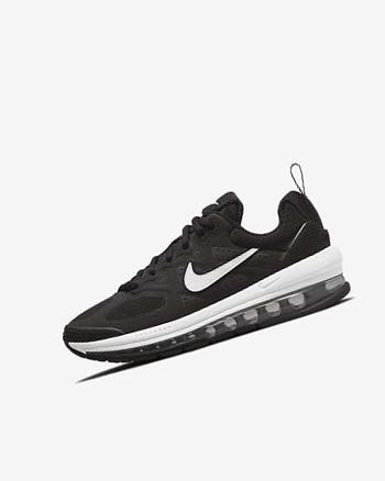 Black / Dark Grey / White Girls' Nike Air Max Genome Casual Shoes | CA5279
