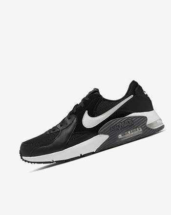 Black / Dark Grey / White Men's Nike Air Max Excee Sneakers | CA4662
