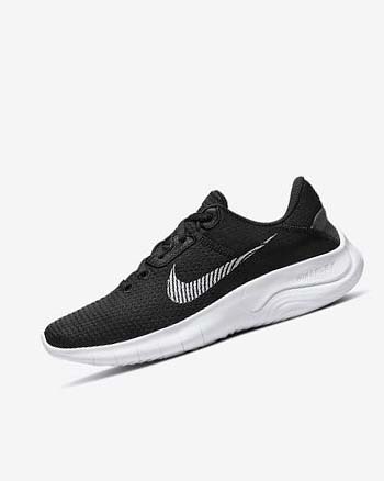 Black / Dark Grey / White Women's Nike Flex Experience Run 11 Next Nature Running Shoes | CA3013