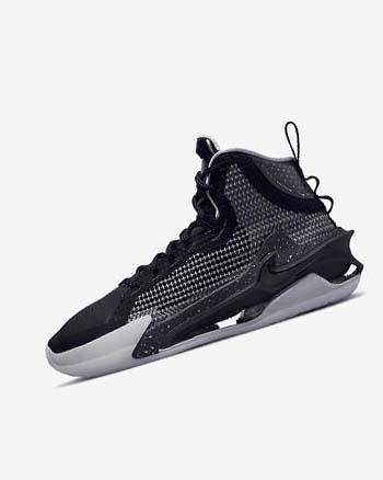 Black / Green / Dark Grey Women's Nike Air Zoom G.T. Jump Basketball Shoes | CA3231