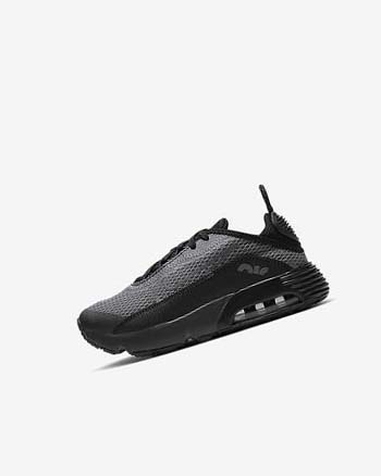 Black / Grey / Dark Grey / White Boy Nike Air Max 2090 Casual Shoes | CA3003