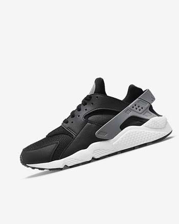 Black / Grey / White Men's Nike Air Huarache J22 Sneakers | CA5554
