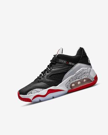 Black / Grey / White / Red Boy Nike Jordan Point Lane Basketball Shoes | CA1131