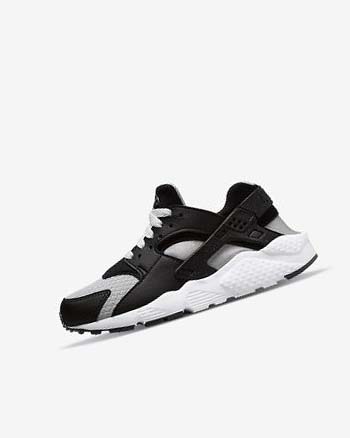 Black / Grey / White / Red Girls' Nike Huarache Run Shoes | CA5604