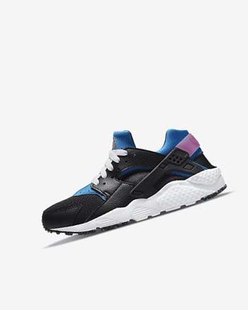 Black / Light Blue / Pink / Mint Boy Nike Huarache Run Shoes | CA4886