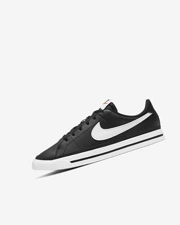 Black / Light Brown / White Boy Nike Court Legacy Sneakers | CA5109
