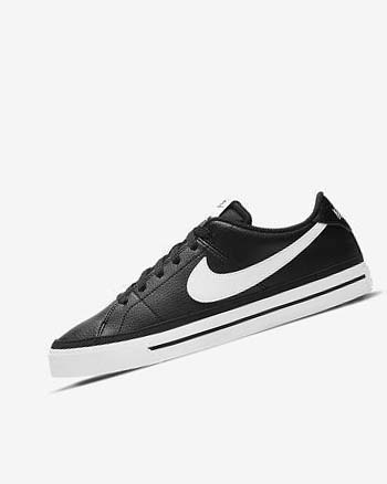Black / Light Brown / White Men's Nike Court Legacy Sneakers | CA4622