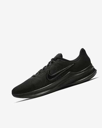 Black / Light Grey / Dark Grey Men's Nike Downshifter 11 Running Shoes | CA2245