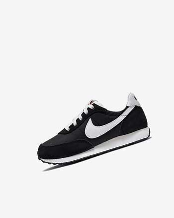 Black / Orange / White Boy Nike Waffle Trainer 2 Casual Shoes | CA2549