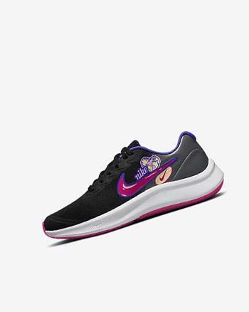 Black / Pink Girls' Nike Star Runner 3 SE Running Shoes | CA4504