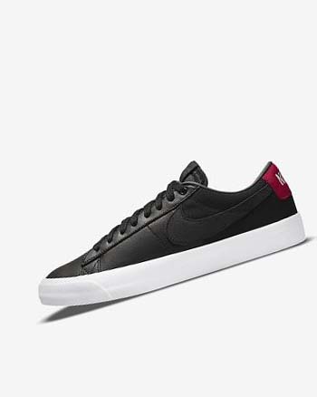 Black / Red / Black Women's Nike SB Zoom Blazer Low Pro GT Premium Skate Shoes | CA5475