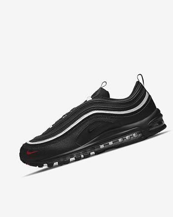 Black / Red / White / Black Men's Nike Air Max 97 Casual Shoes | CA2865