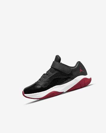 Black / Red / White Boy Nike Jordan 11 CMFT Low Shoes | CA2416