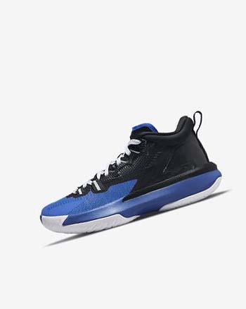 Black / Royal / White Boy Nike Zion 1 Basketball Shoes | CA2404