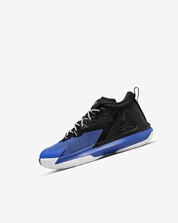 Black / Royal / White Boy Nike Zion 1 Basketball Shoes | CA4692