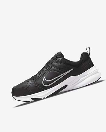 Black / White / Black Men's Nike Defy All Day Training Shoes | CA2464