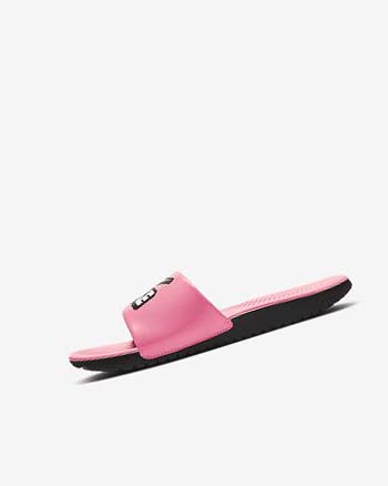 Black / White Girls' Nike Kawa Slides | CA4862