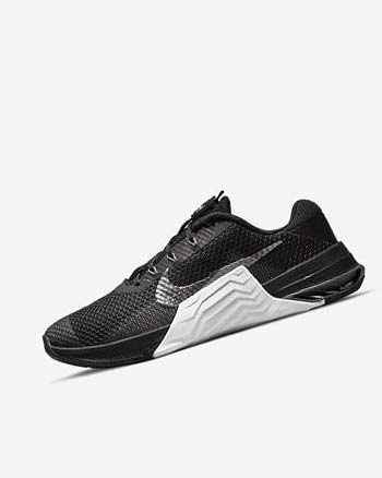 Black / White / Grey / Metal Dark Grey Women's Nike Metcon 7 Training Shoes | CA4630