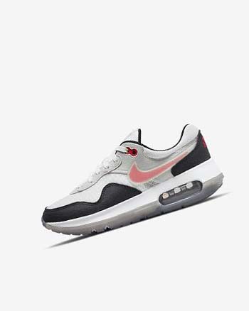 Black / White / Grey / Red Boy Nike Air Max Motif Shoes | CA5594