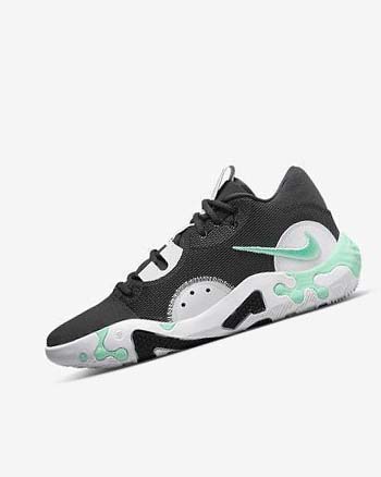 Black / White / Mint Men's Nike PG 6 Basketball Shoes | CA2970