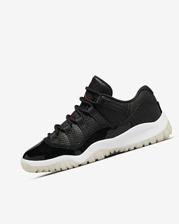 Black / White / Red Boy Nike Air Jordan 11 Retro Low Basketball Shoes | CA3099