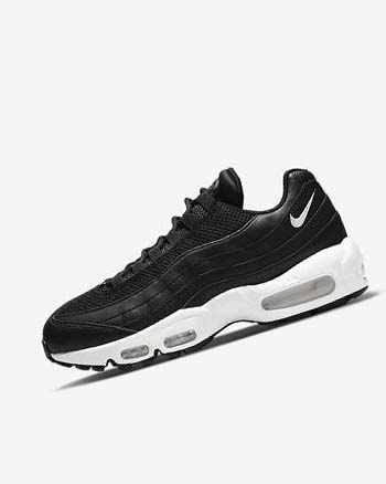 Black / White Women's Nike Air Max 95 Casual Shoes | CA5285