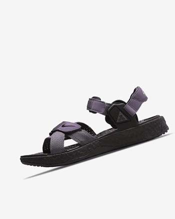 Black Women's Nike ACG Air Deschutz + Sandals | CA2896