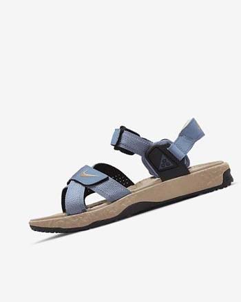 Black Women's Nike ACG Air Deschutz+ Sandals | CA5404