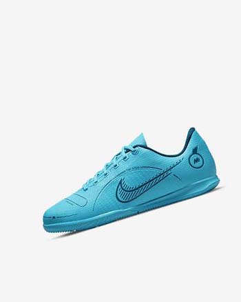 Blue / Orange Girls' Nike Jr. Mercurial Vapor 14 Club IC Soccer Shoes | CA2496