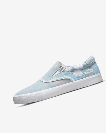 Blue / White Men's Nike SB Zoom Verona Slip x Rayssa Leal Skate Shoes | CA1179