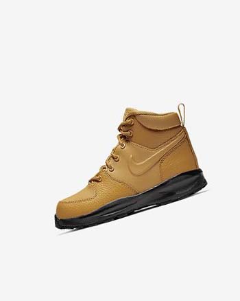 Brown / Black / Brown Girls' Nike Manoa Boots | CA4671