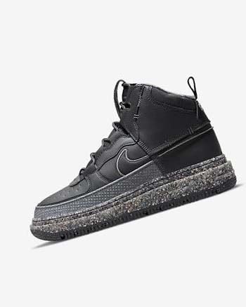 Dark Grey / Grey / Dark Grey / Black Men's Nike Air Force 1 Boots | CA1105