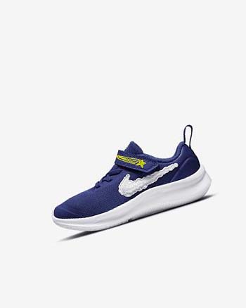 Deep Royal Blue / Yellow / White Boy Nike Star Runner 3 Dream Running Shoes | CA4636